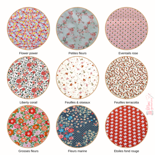Tissus coton 1 - Les mimignonneries couturière morbihan