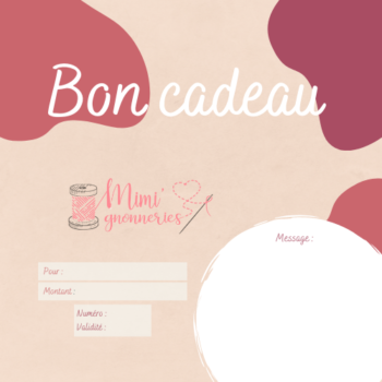 Bon cadeau les mimignonneries